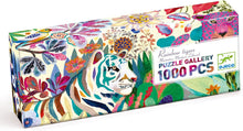 Load image into Gallery viewer, Rainbow Tigers Gallery Puzzle
