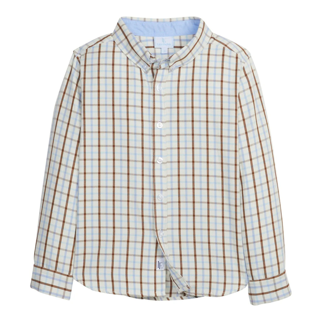 Button Down Shirt - Brownfield Plaid