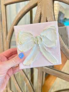 Bow on Canvas Art