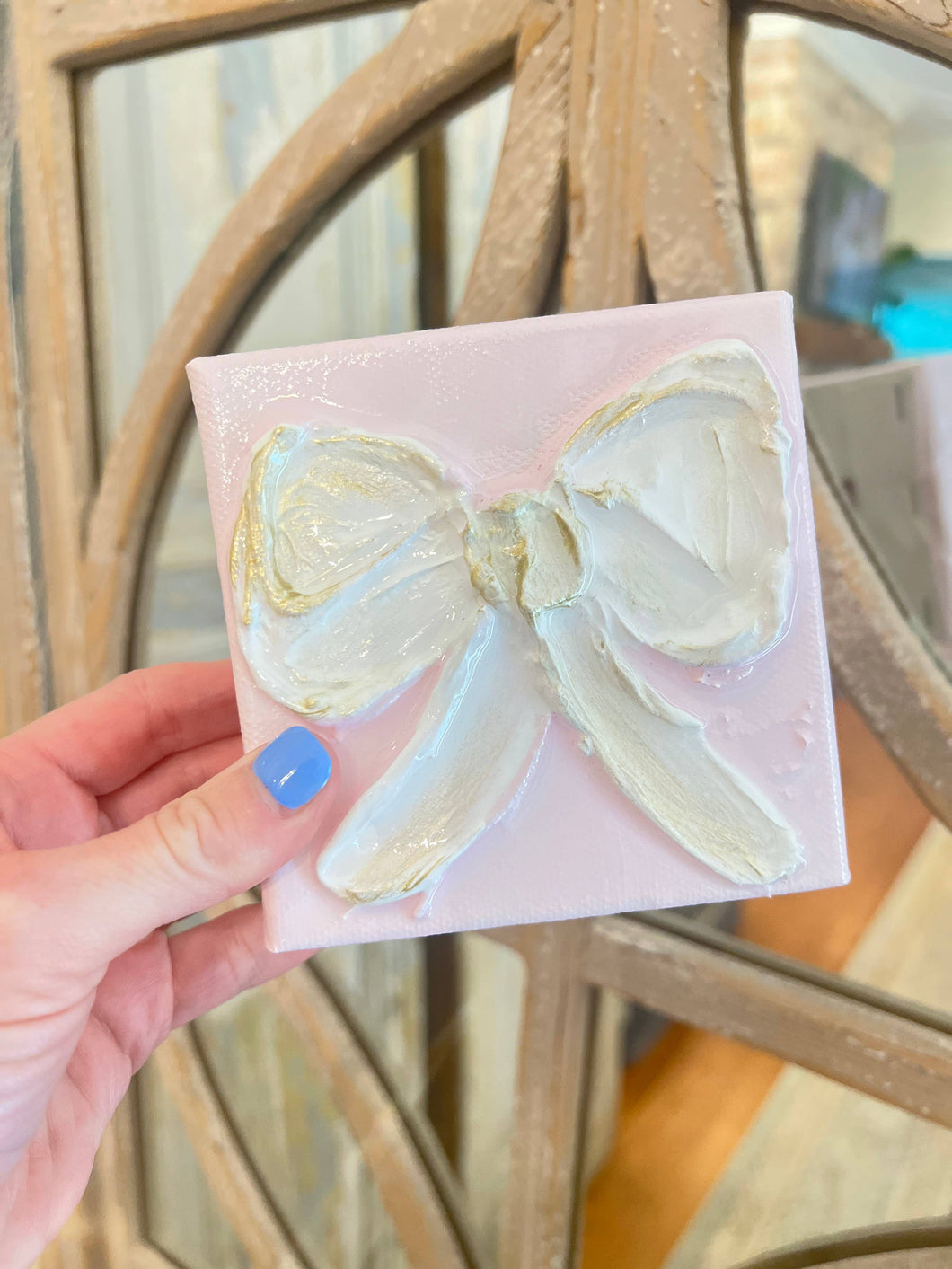 Bow on Canvas Art