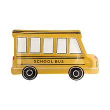 Load image into Gallery viewer, School Bus Shaped Plate
