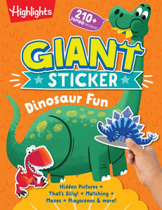 Giant Sticker Dinosaur Fun