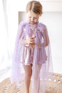 Fairytale Cape - Purple Star