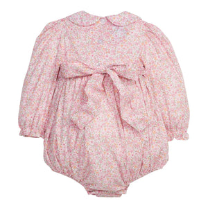 Smocked Charlotte Bubble - Oakleigh Floral