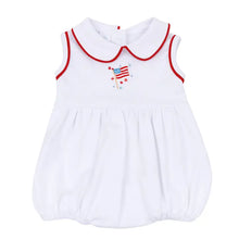 Load image into Gallery viewer, Sparkly Fourth Emb Collared Bubble
