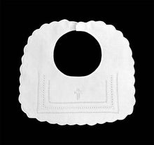 Load image into Gallery viewer, Gilucci Cross Scalloped Bib
