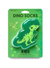 Load image into Gallery viewer, 3D Packaged Crew Socks - Dino Rawr
