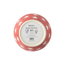 Load image into Gallery viewer, Red Star Reusable Bamboo Bowl
