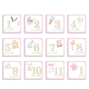 Milestone Cards - Classic Girl