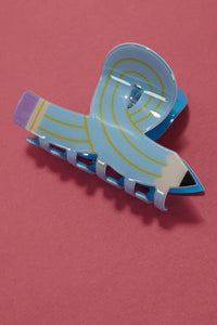 Back To School Pencil Hair Claw Clip