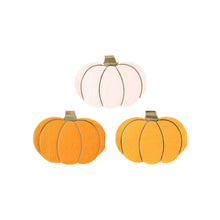 Load image into Gallery viewer, Pumpkin Shaped Napkin Set
