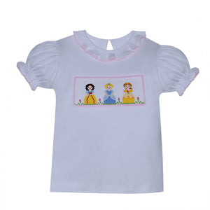 Emma Smocked Princess Blouse