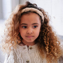 Load image into Gallery viewer, Sparkle Linen Plaited Headband
