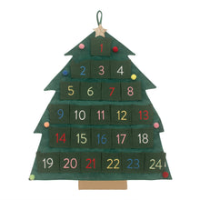 Load image into Gallery viewer, Christmas Tree Reusable Advent Calendar
