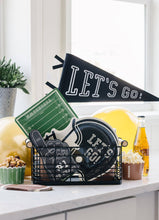 Load image into Gallery viewer, Football Field Shaped Paper Plate

