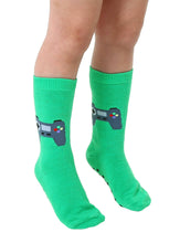 Load image into Gallery viewer, 3D Packaged Crew Socks- Game Controller
