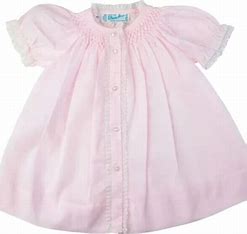 Honeycomb Smocked Yoke Daygown