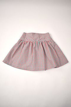 Christmas Plaid Skirt