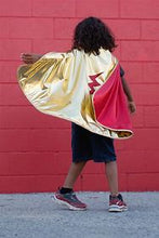 Load image into Gallery viewer, Reversible Wonder Cape, Red/Gold
