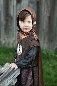 Brilliant Copper Knight Tunic Cape