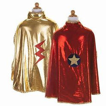 Load image into Gallery viewer, Reversible Wonder Cape, Red/Gold
