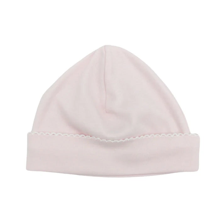 Hat with Picot Trim