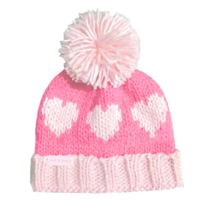 Hearts Bobble Hat