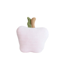 Load image into Gallery viewer, Cotton Striped Knit Apple Pillow
