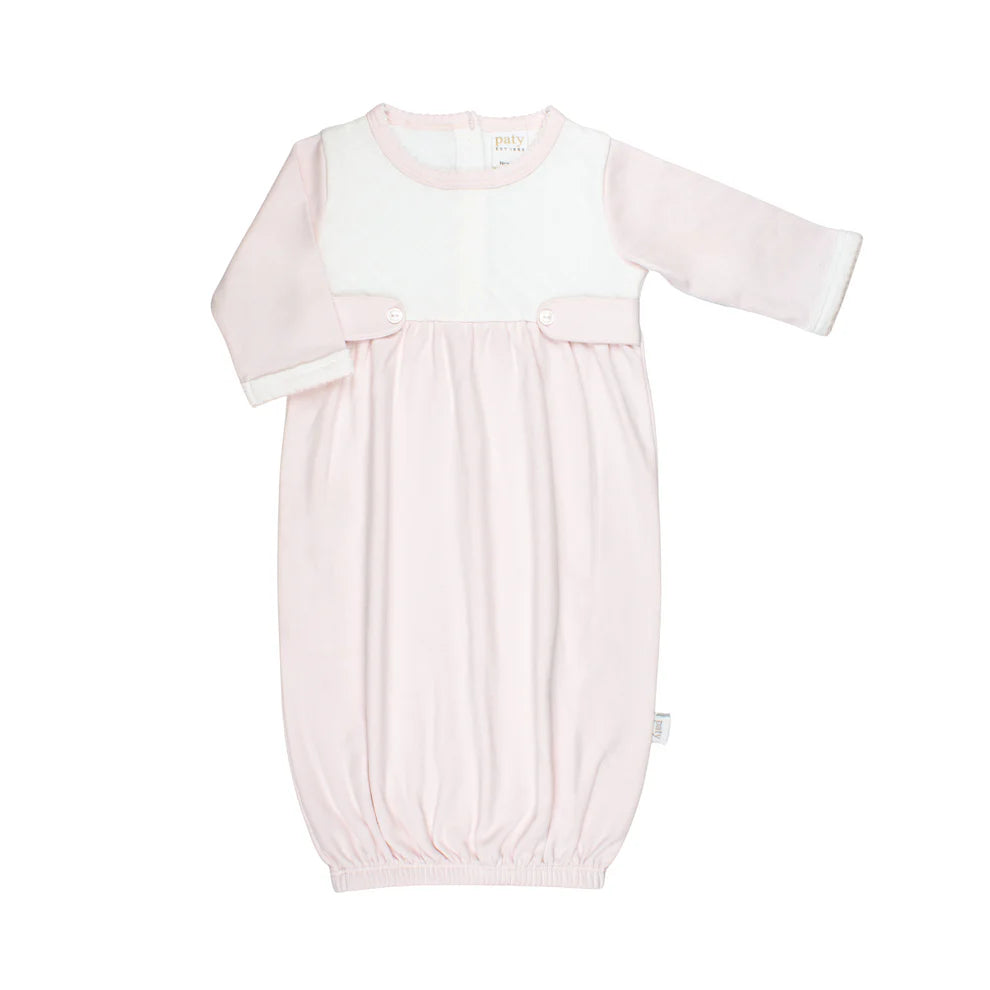 Jacquard Gown Organic Cotton