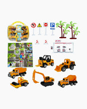 Load image into Gallery viewer, Construction Vehicles Play Set

