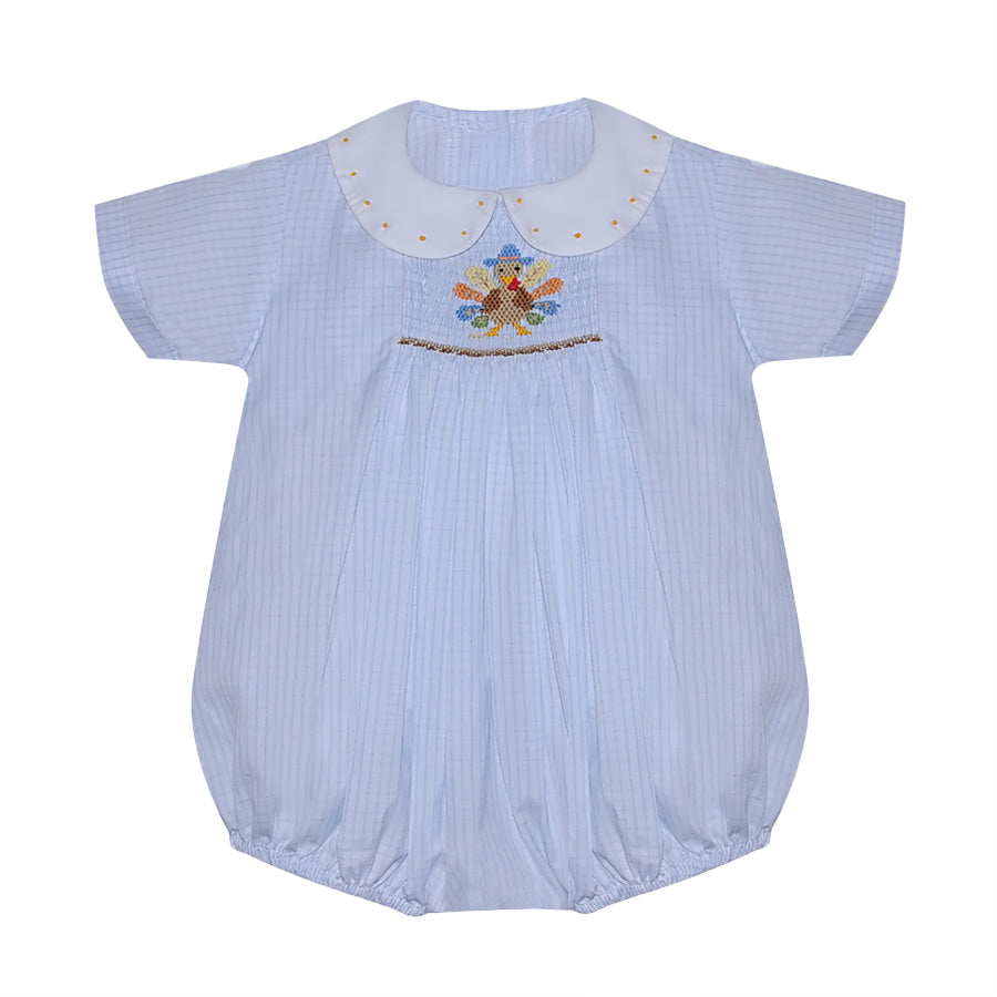 Smocked Charlie Boy Bubble - Turkey
