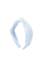 Load image into Gallery viewer, Seersucker Knot Headband
