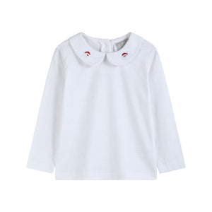 Embroidered Collared Shirt