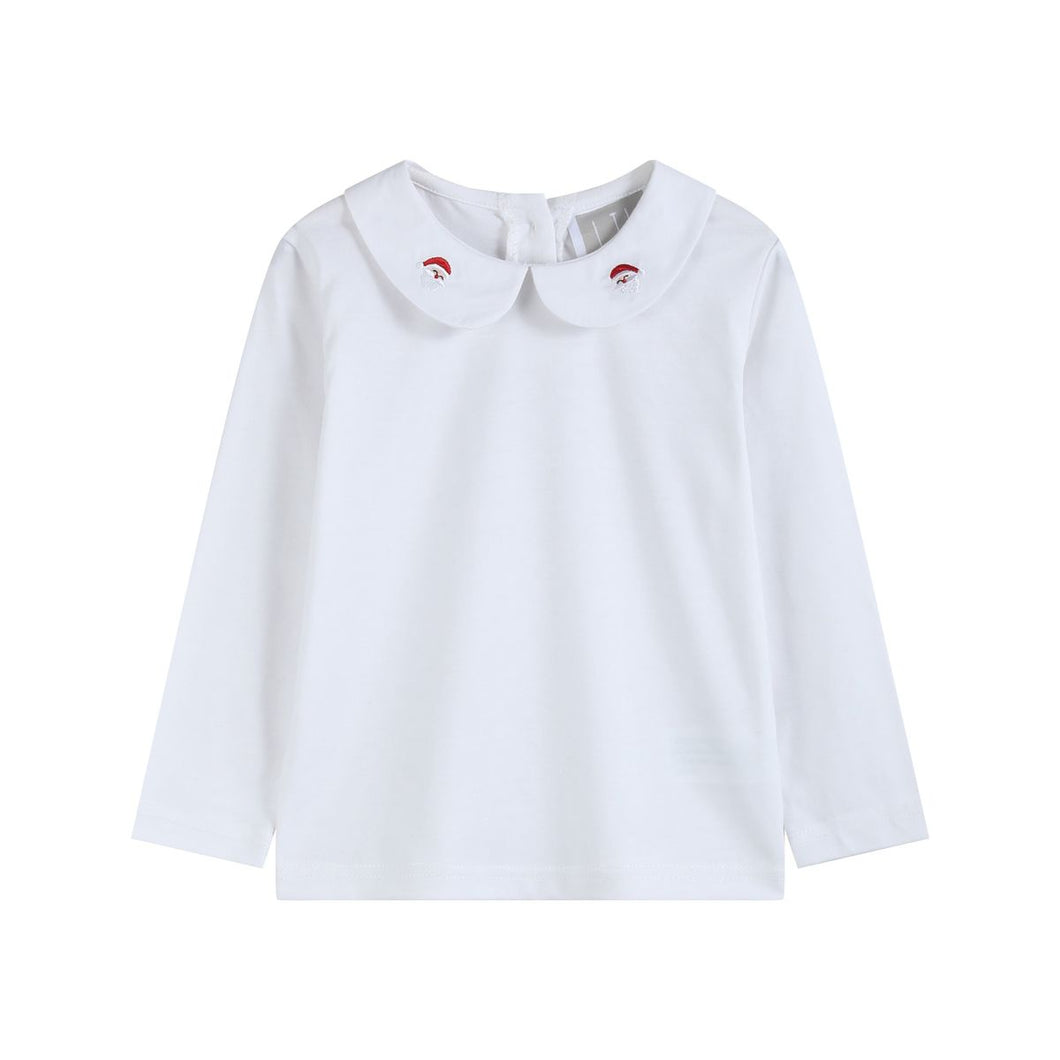 Embroidered Collared Shirt