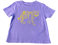 Purple/Gold Tiger Tee
