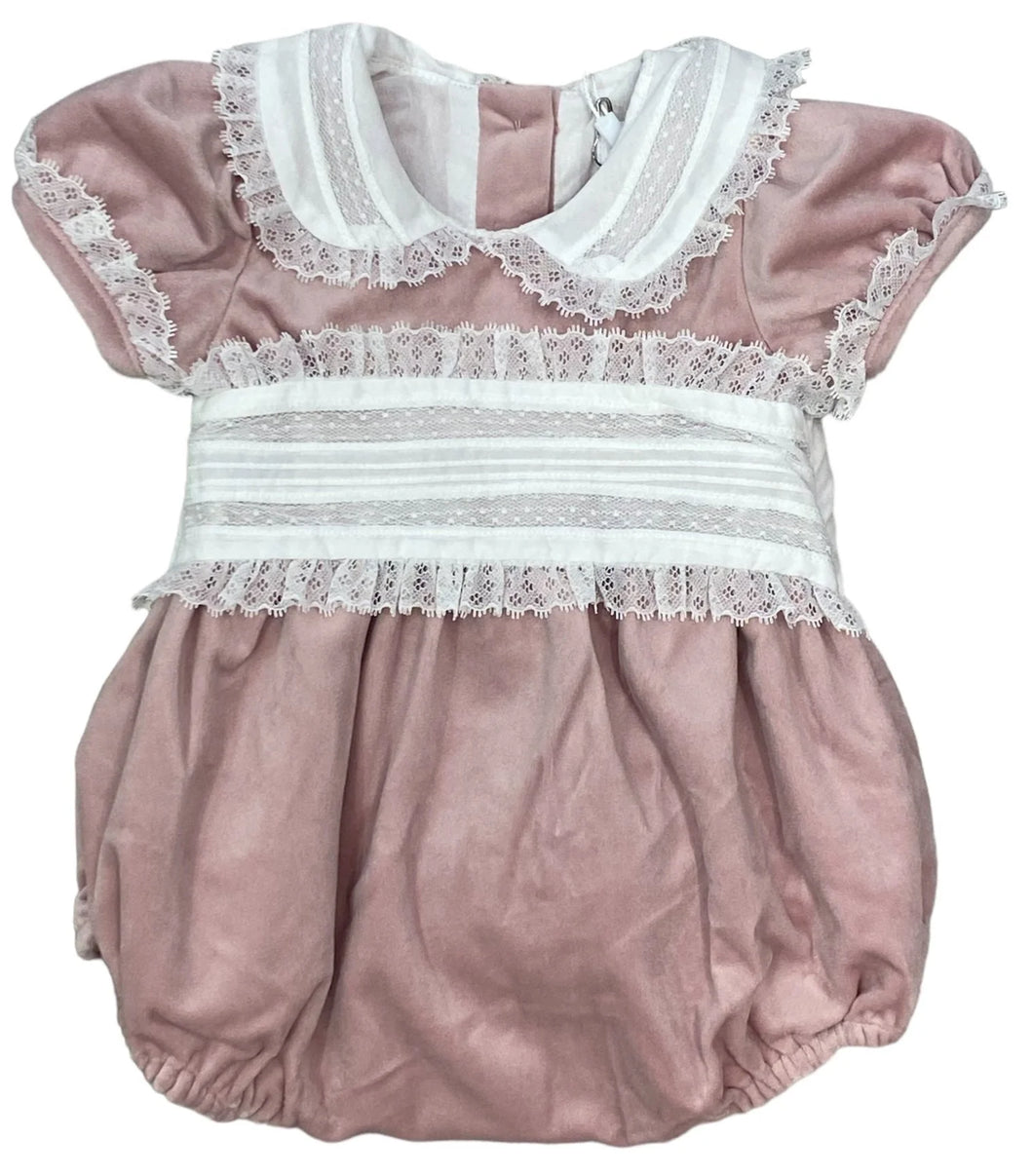 Velvet Sky Bubble with Lace