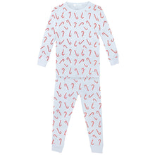 Load image into Gallery viewer, Candy Canes 2-Piece Jammies
