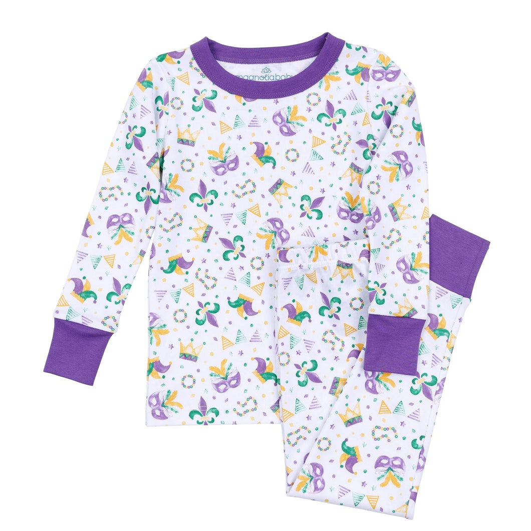 Mardi Gras Munchkins Pajama Set