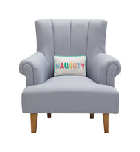Load image into Gallery viewer, Naughty/Nice Reversible Pillow

