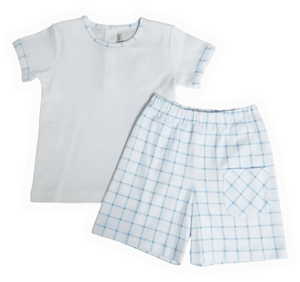 Pima Boy's Short Set - Palm Beach