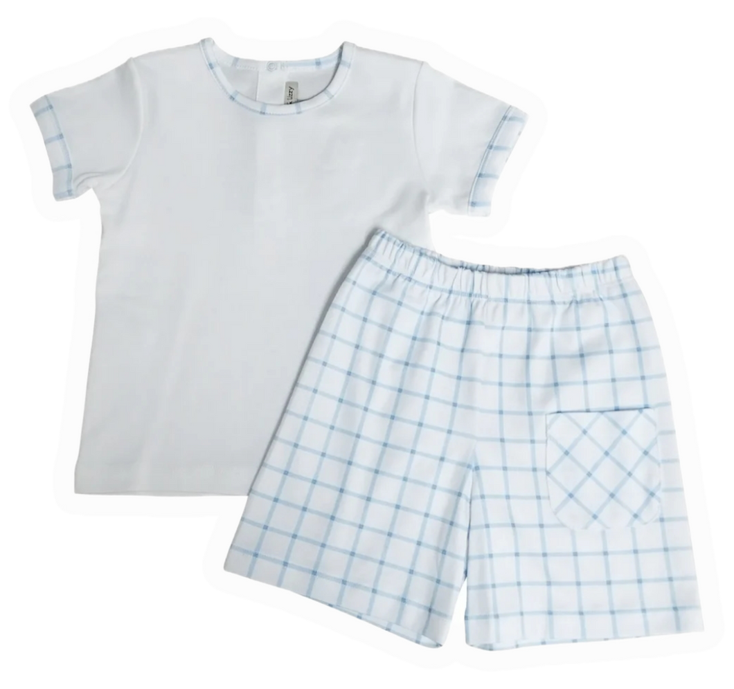 Pima Boy's Short Set - Palm Beach