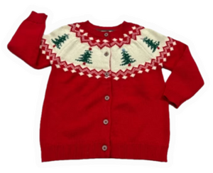 Cardigan w/ X-Mas Tree