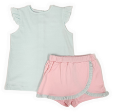 Load image into Gallery viewer, Ruffle Sleeve Skort Set
