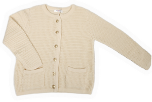Cardigan w/ Gold Buttons
