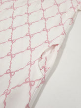 Load image into Gallery viewer, S/S Bow Trellis Lounger Gown
