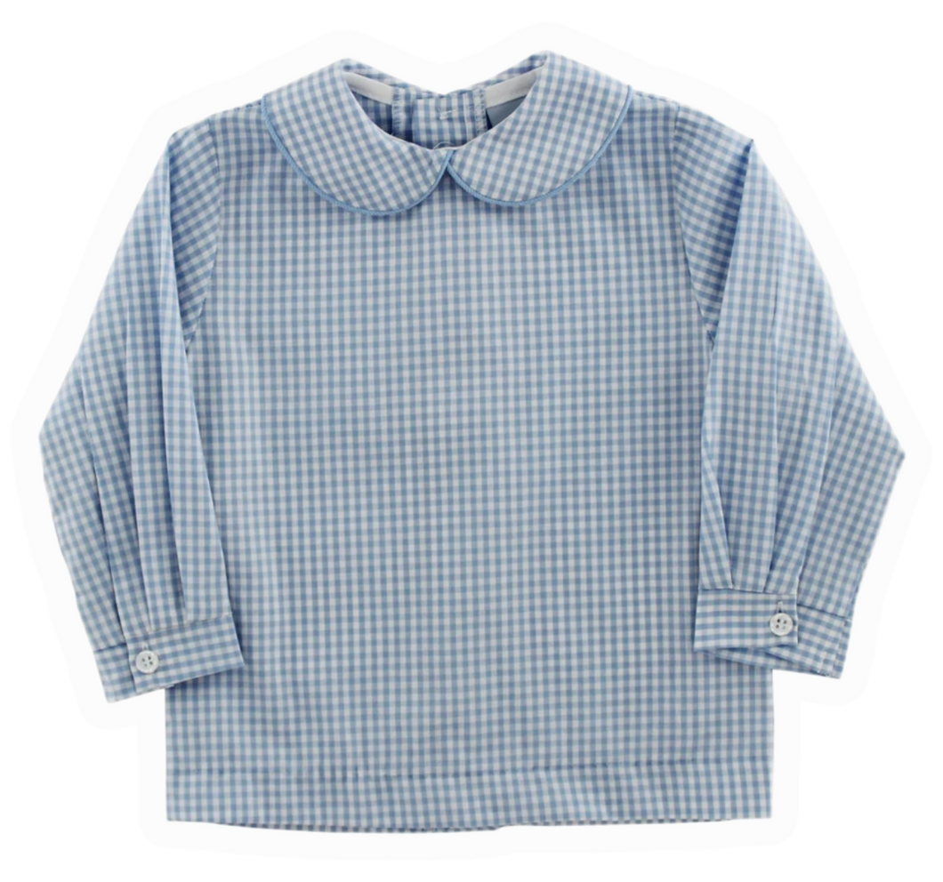 L/S Collared Gingham Shirt