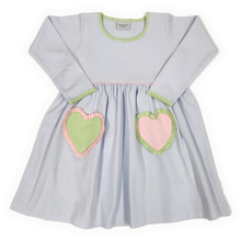 Load image into Gallery viewer, L/S Mismatched Hearts Dress
