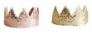 Sequin Sparkle Crown