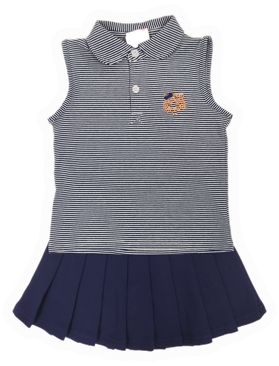 Girls Tiger Emb Skort Set