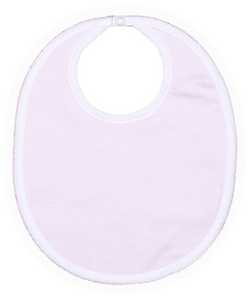 Striped Pima Baby Bib